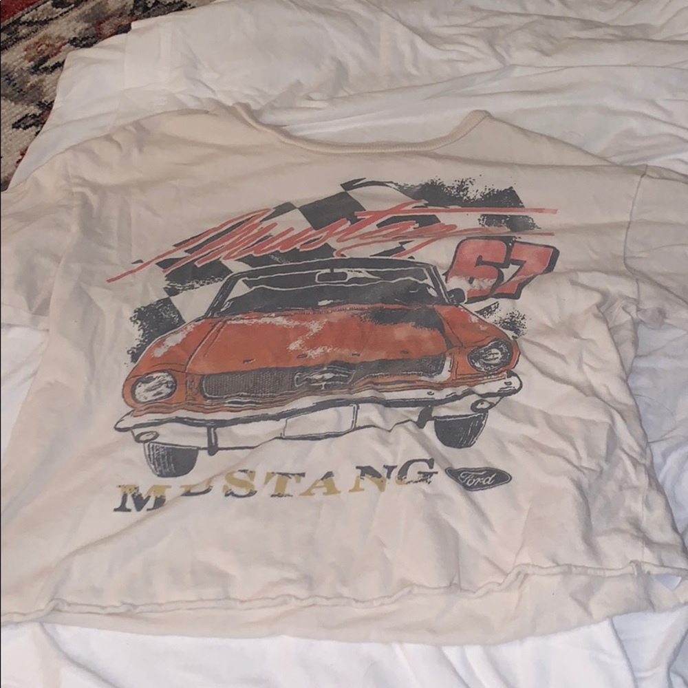 Cropped vintage shirt